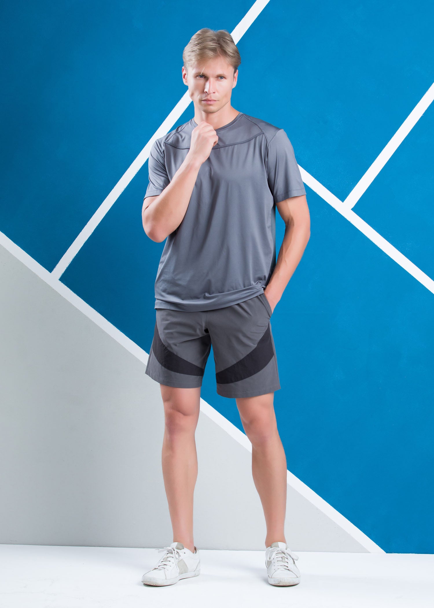 Active Wear T-shirt  With Binding Tape