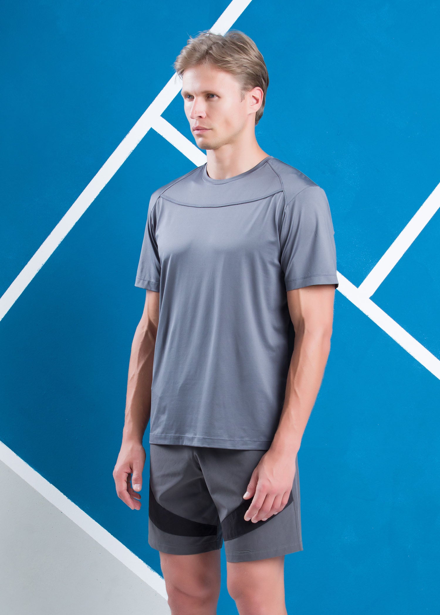 Active Wear T-shirt  With Binding Tape