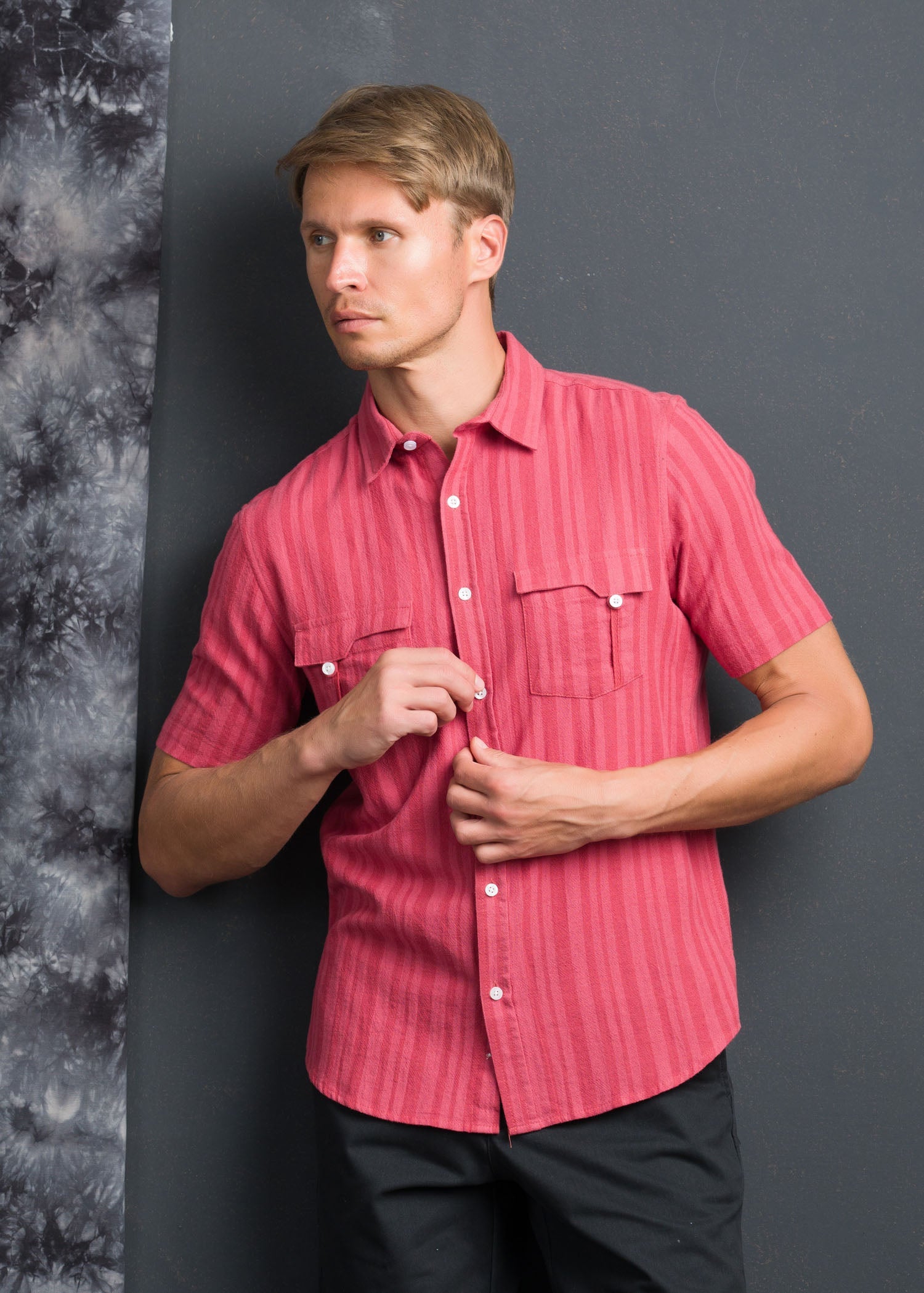 CASUAL WEAR DETAILED S/S SHIRT