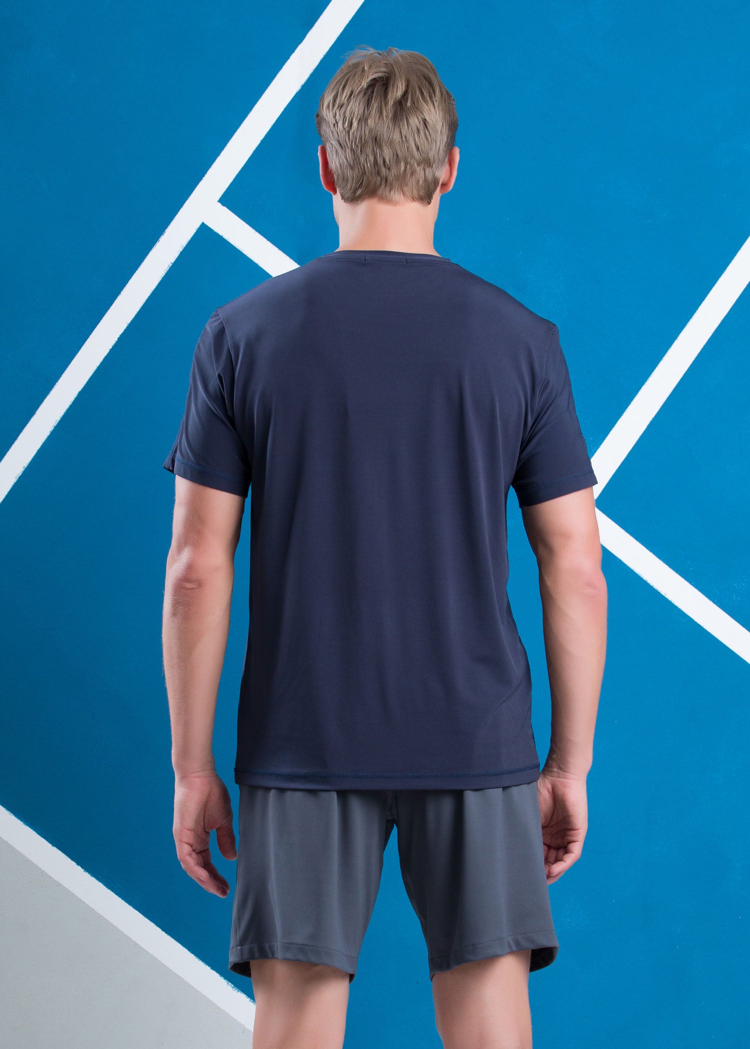 Active Wear T-shirt  With Mesh Detail