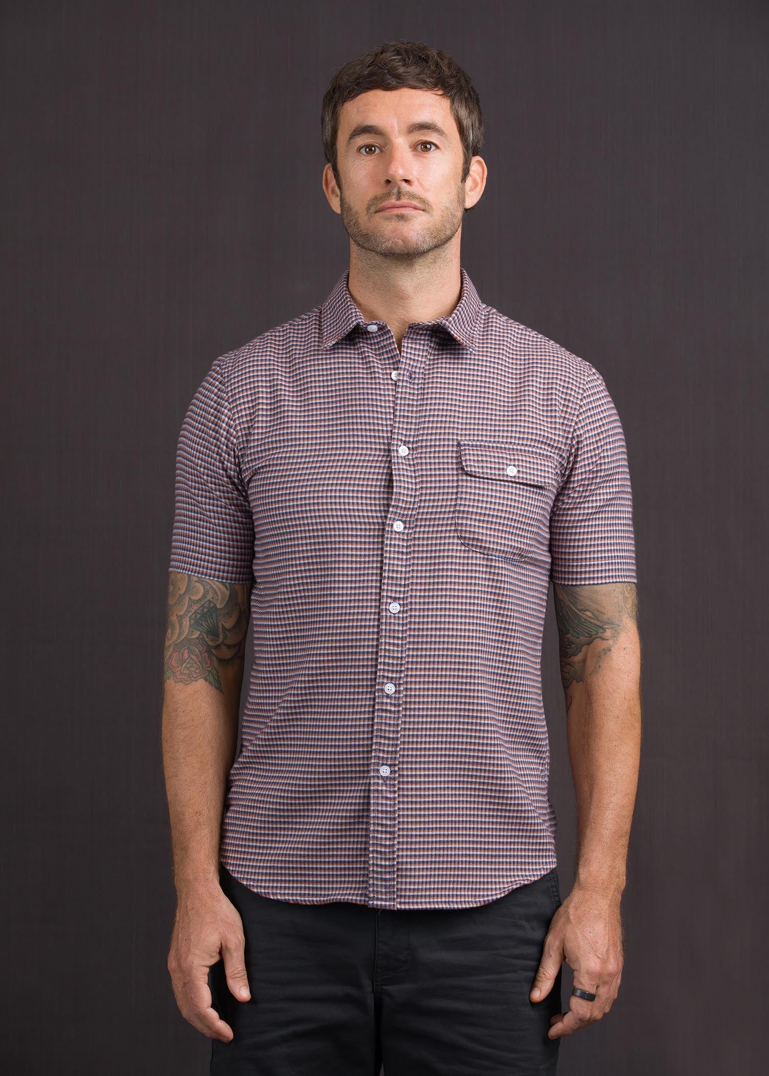 Casual Wear Check S/S Shirt