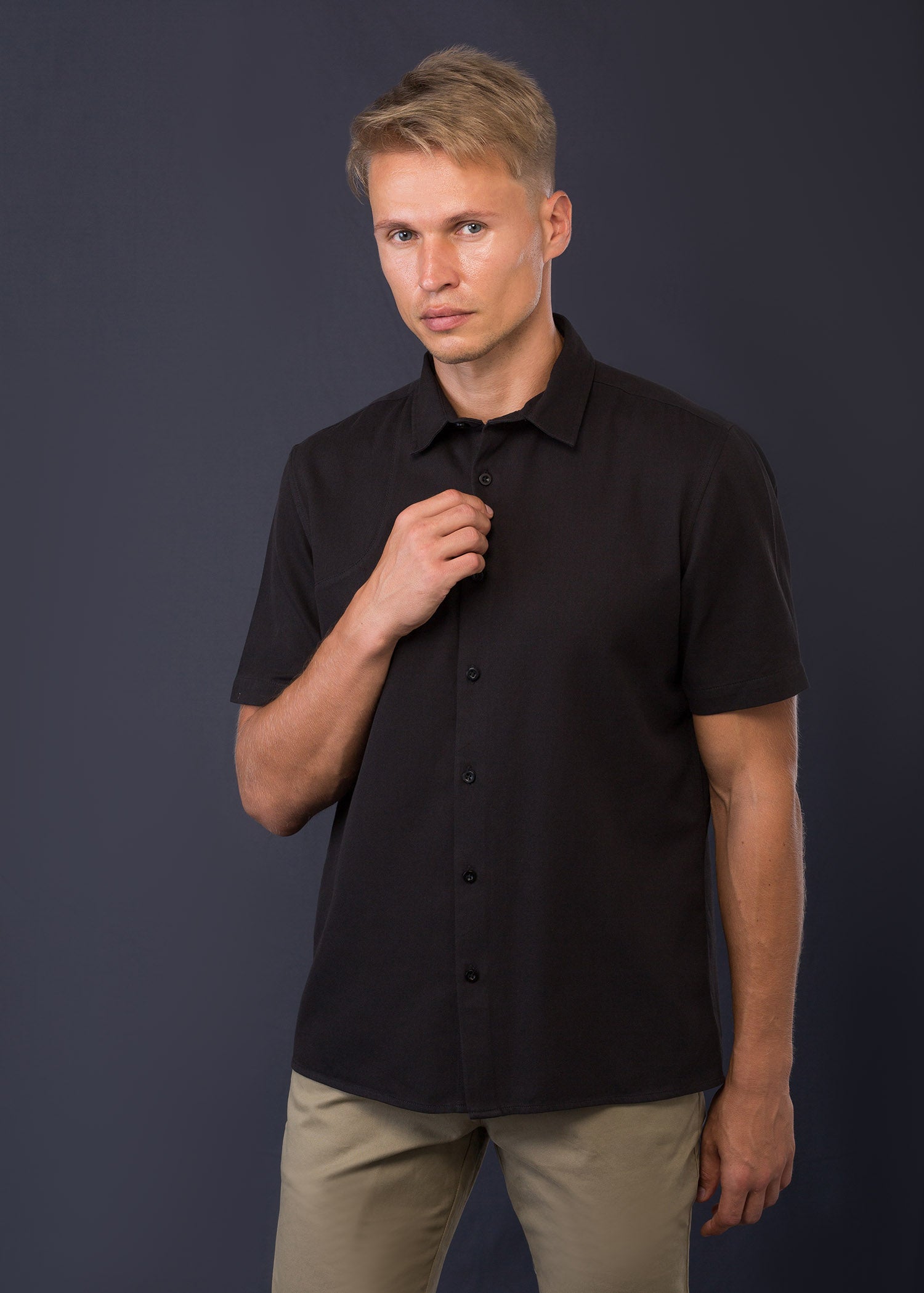 Detailed Casual Wear S/S Shirt