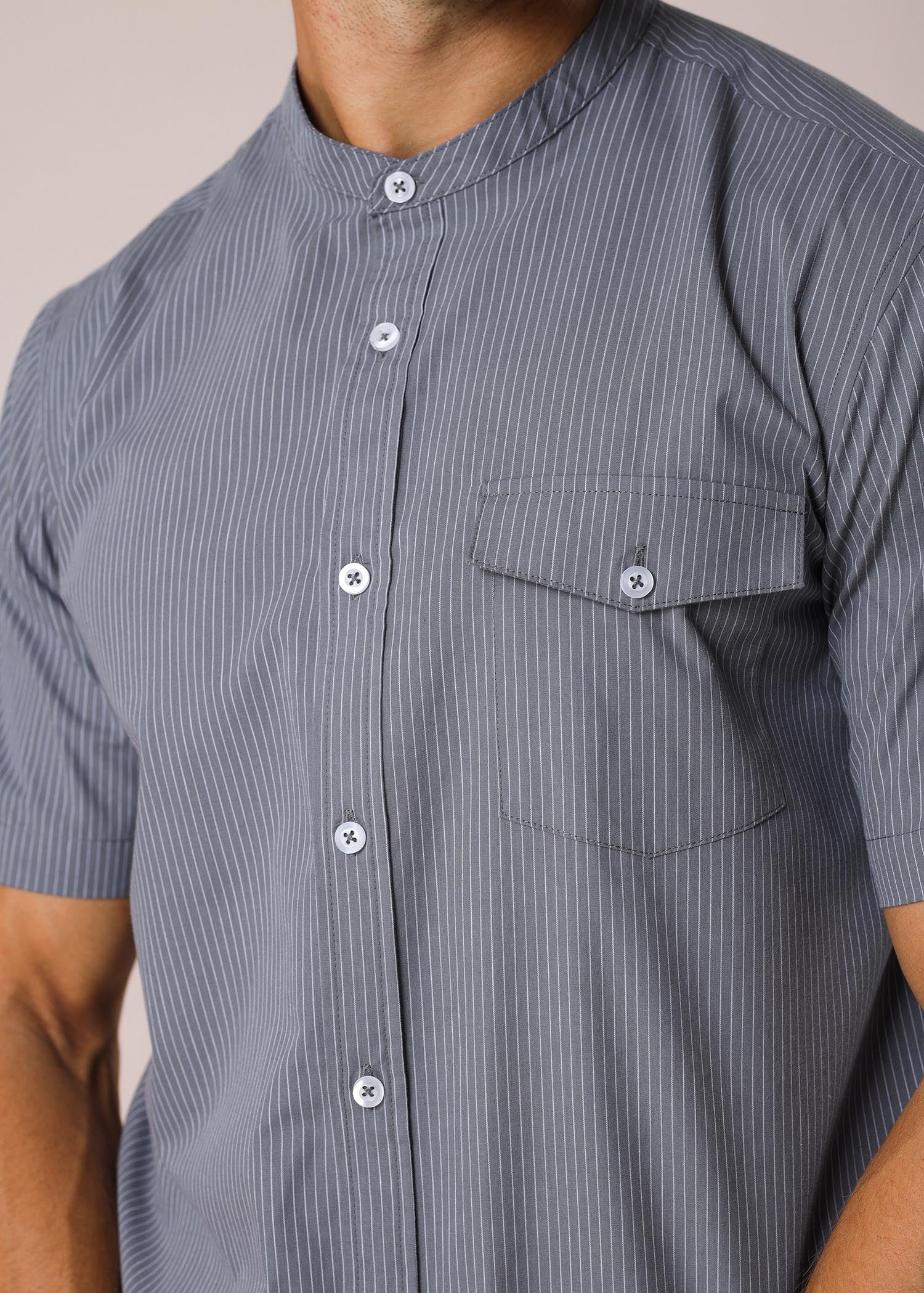 Casual Stripe S/S Shirt