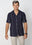 Casual Wear Stripe Cuban Collar S/S Shirt