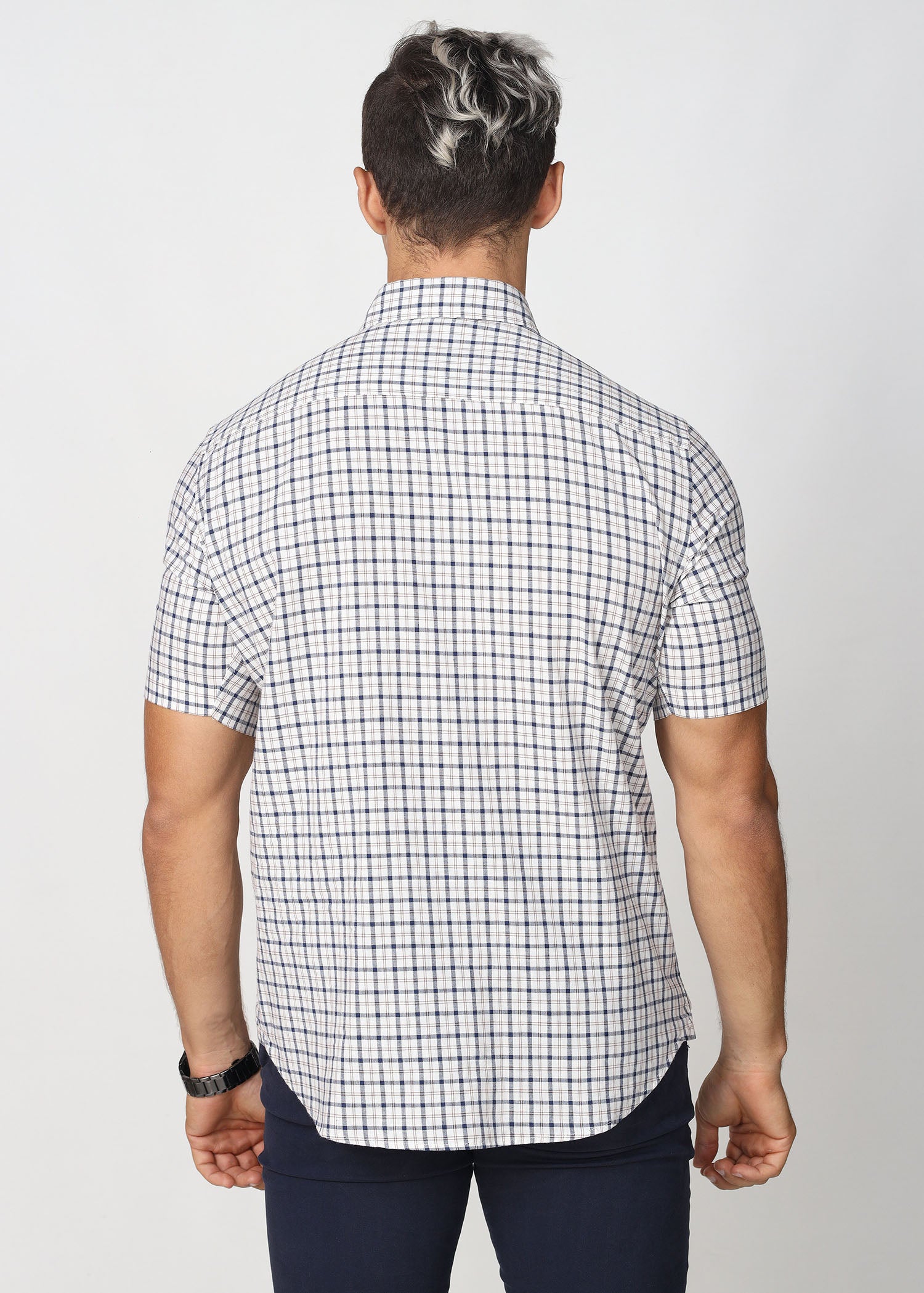 Casual Check S/S Shirt