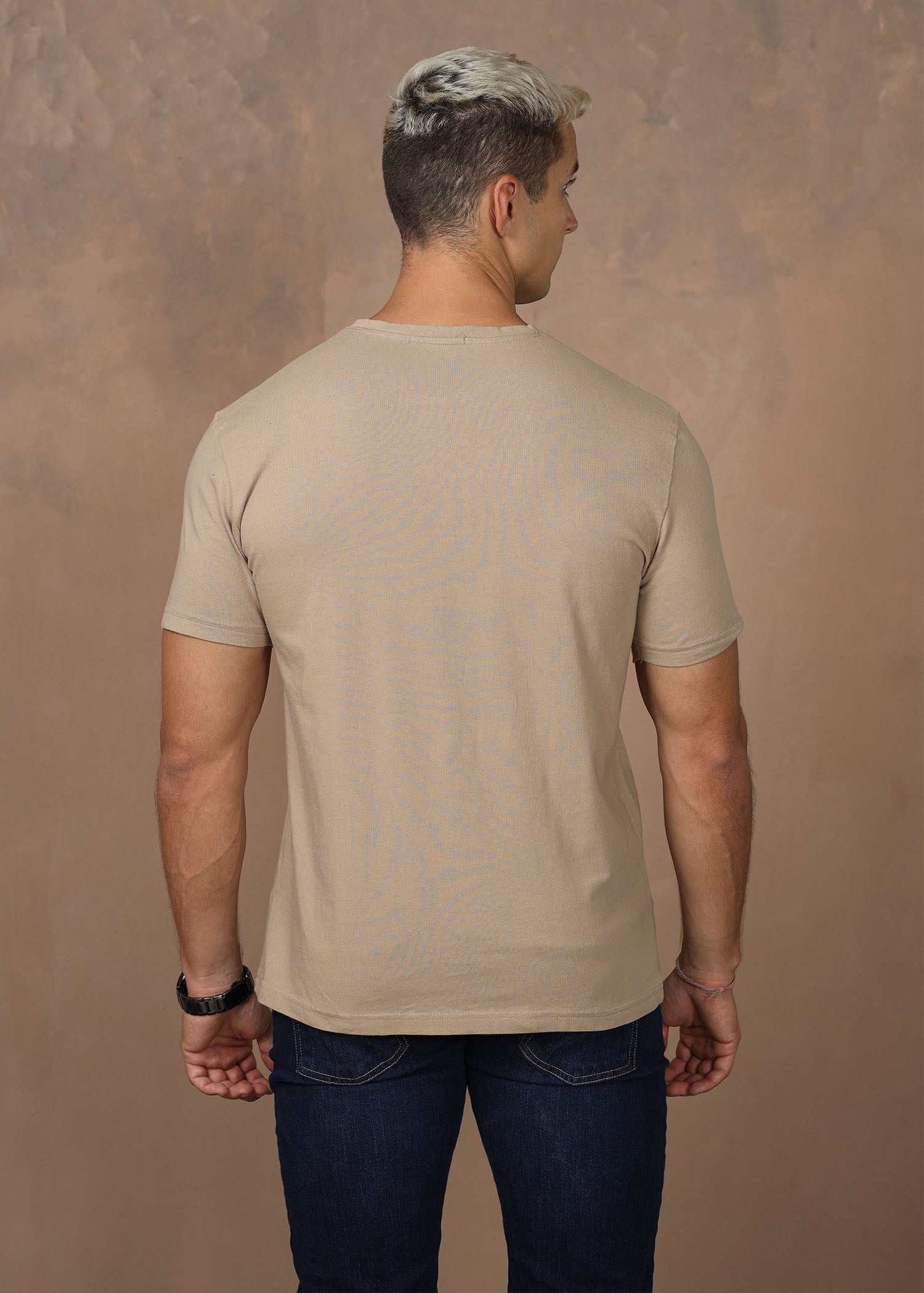 Casual Wear Crew Neck T-Shirt(Slim Fit)
