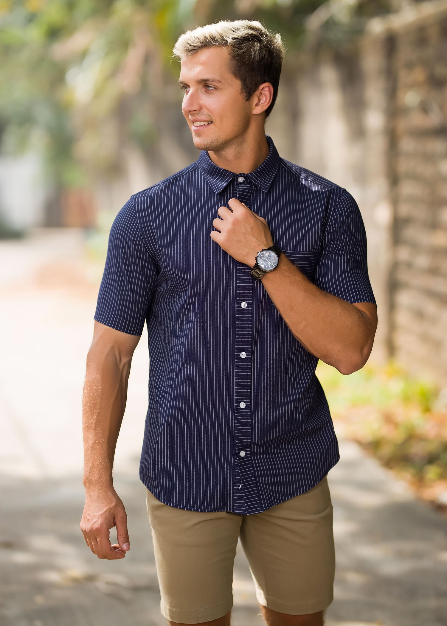 Casual Wear Detailed S/S  Shirt