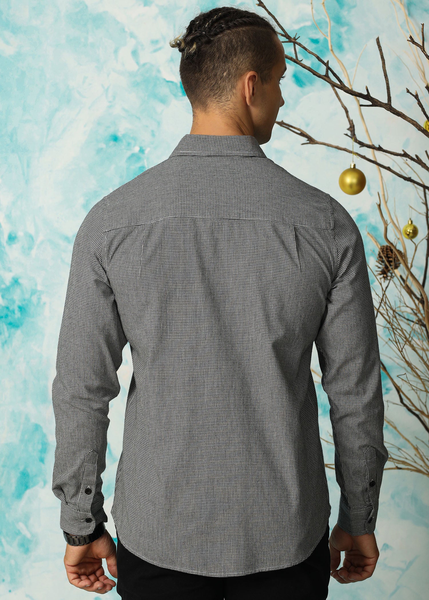 CASUAL WEAR CHECK  L/S SHIRT