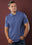 Pigeon Blue Polo T-Shirt (Regular Fit)
