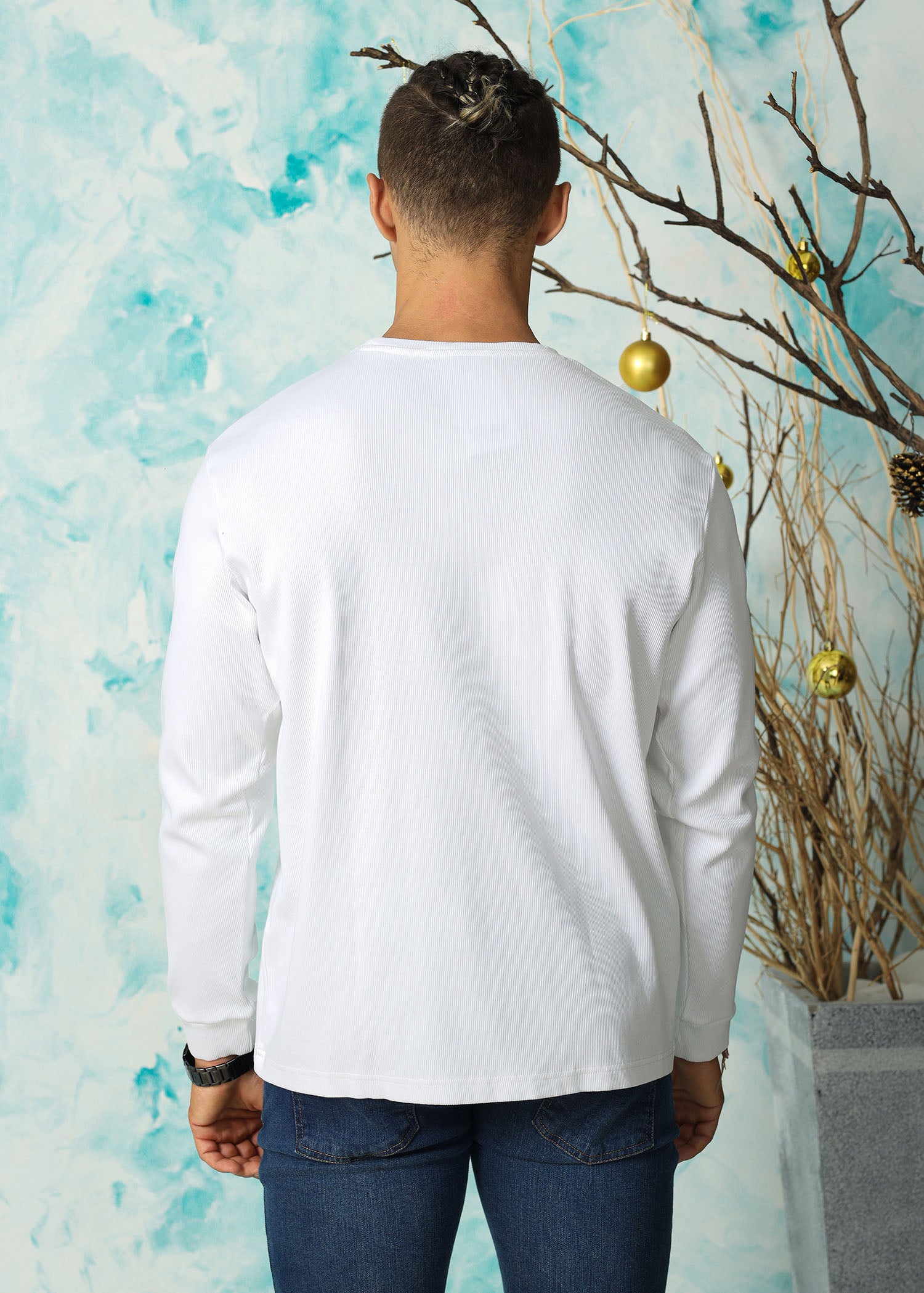 Sweatshirt L/S (Pure White)