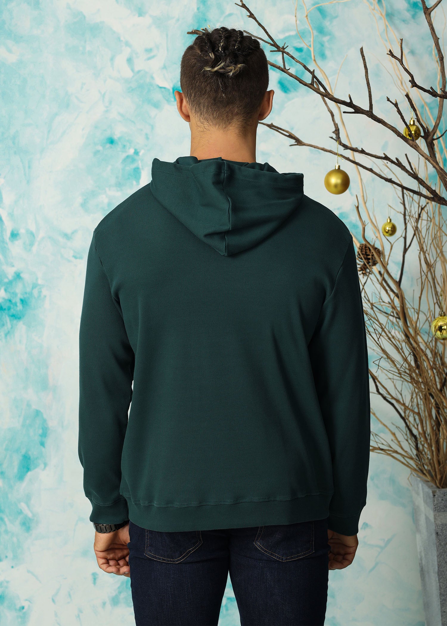 Over Head Hoodie (Forest Green)