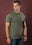 Moss Green Polo T-Shirt (Slim)