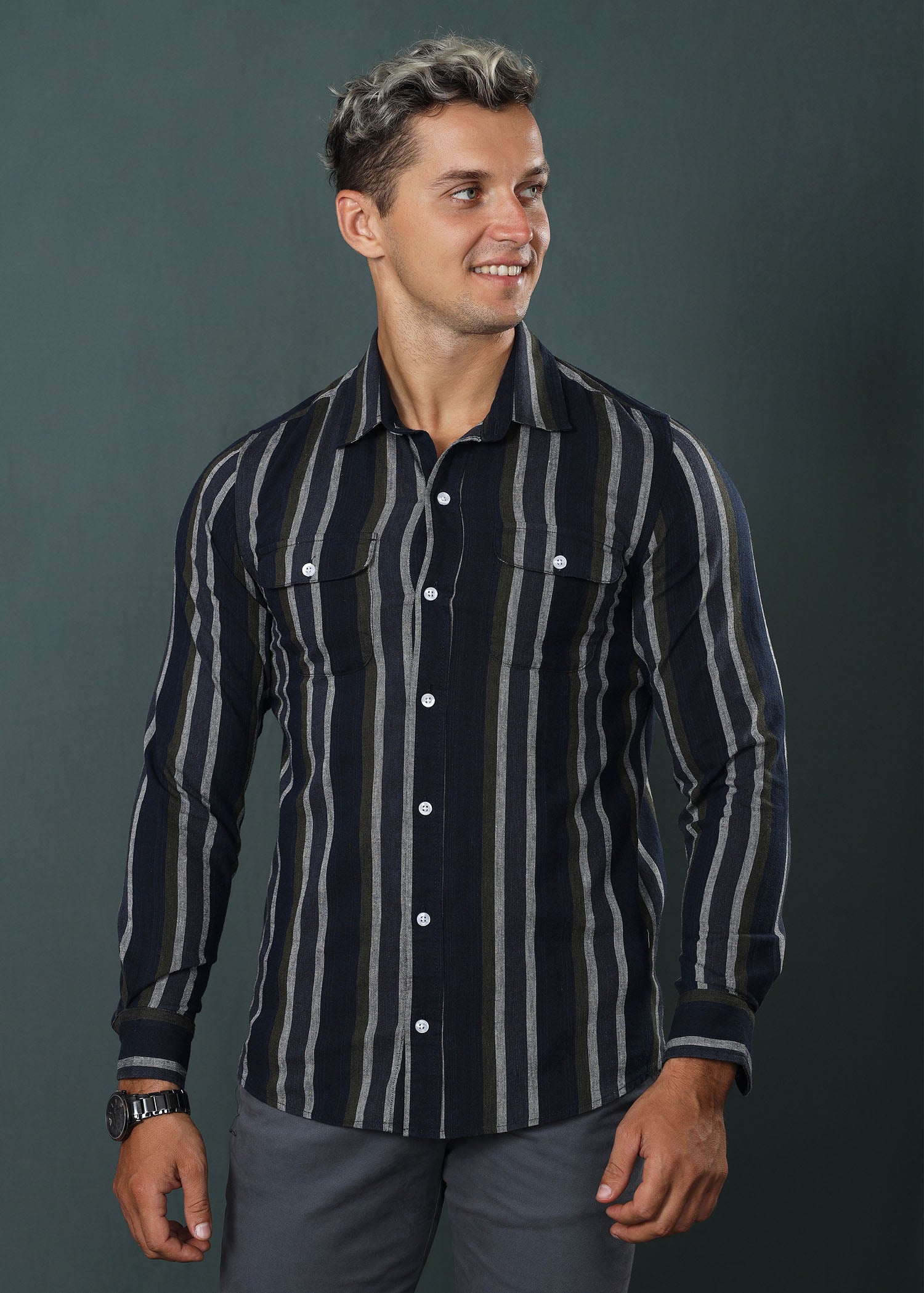 Casual Double Pockets Shirt